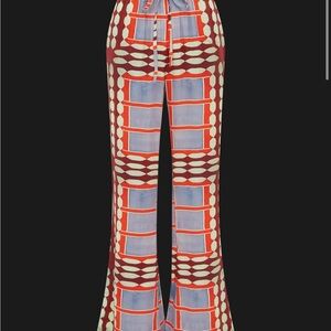 Kinga Csilla Bonanza Cassie Flare Pant 6 (small xs ) farm Rio Ulla Johnson style